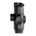 Celownik pryzmatyczny Primary Arms SLx 5x Micro Prism iR Red ACSS Aurora MIL - widok z góry, pokrętła regulacji