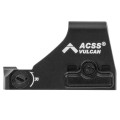 Kolimator Primary Arms by Holosun HE507K-GR-X2 Green ACSS Vulcan Dot - widok od dołu, podstawa montażowa