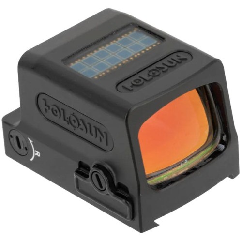 Kolimator Primary Arms by Holosun HE509-RD Solar Powered w/MOS mounting plate ACSS Vulcan - widok z lewej, panel słoneczny