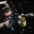 Kolimator Primary Arms Classic 25 mm 3 MOA Dot - strzelec na strzelnicy, karabinek AR