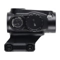 Kolimator Primary Arms GLx MD-21S 21 mm Micro Dot AutoLive 2 MOA Red Dot - widok z prawej strony, pokrętła regulacji
