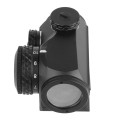 Kolimator Primary Arms SLx Advanced Rotary Knob Microdot Red Dot - widok z lewej z pokrętłem jasności