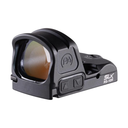 Kolimator Primary Arms SLx RS-10R 1x23mm Mini Reflex Sight - widok z przodu pod kątem