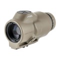 Powiększalnik Primary Arms SLx 3x Micro w/ACSS Pegasus Ranging Reticle FDE - widok z prawej z tyłu