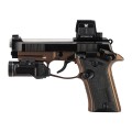 Kolimator Vortex Defender-CCW Solar 3 MOA zamontowany na pistolecie