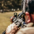 Kolimator Vortex Defender-ST Solar 3 MOA zamontowany na karabinku