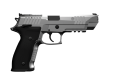Pistolet Steyr ATc 5" Base 9x19 - widok z lewej strony, czarny chwyt