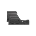 Kolimator Vector Optics Frenzy-X 1x19x28 Gen.II tytanowy - widok z prawej strony, przyciski regulacji jasności