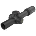 Luneta Vector Optics Continental x10 1-10x28 FPP ED CTR - widok z lewej, wieżyczka elewacji