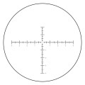 Luneta Vector Optics Continental x8 6-48x56 ED MIL - schemat siatki celowniczej MIL