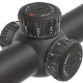 Luneta Vector Optics Continental x10 1-10x28 ED RAR-C - porównanie siatki RAR-C przy 1x i 10x