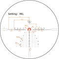 Luneta Vector Optics Constantine 1-10x24 HD FFP - schemat wymiarów lunety