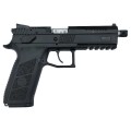 Pistolet CZ P-09 Kadet Thread M9x75 kal. 22 LR – widok z lewej strony