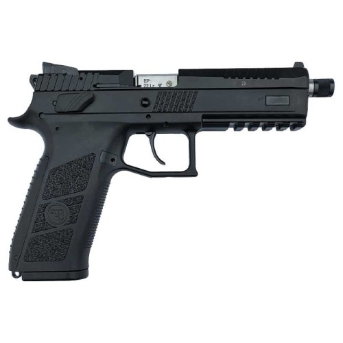 Pistolet CZ P-09 Kadet Thread M9x75 kal. 22 LR – widok z lewej strony