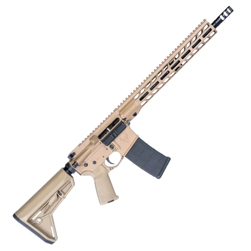 Karabinek Stag Arms 15 Tactical Rifle FDE - widok z prawej strony pod kątem