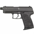 Pistolet Heckler & Koch USP Compact Tactical – widok z lewej strony, gwintowana lufa, ujęcie 2