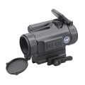 Kolimator Vector Optics Nautilus 1x30 Double Reticle - widok z lewej z pokrywką