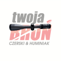 Luneta Sig Sauer Whisky5 2,4-12x56 matowy celownik myśliwski w pozycji poziomej, widoczne bębny regulacji i duże logo.