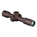 Luneta celownicza Vortex Razor III HD 4-24x44 FFP 34 mm AO EBR-7D MOA widok ukośny na białym tle