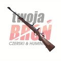 Sztucer Haenel Jäger 10 kal. 8x57 IS – widok ogólny z lewej strony, broń ułożona po przekątnej