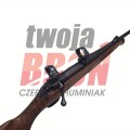 Sztucer Haenel Jäger 10 kal. 8x57 IS – zbliżenie na zamek i uchwyt montażowy lunety