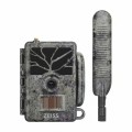 Fotopułapka Zeiss Secacam 1 z odłączaną anteną LTE przedstawiona od przodu na białym tle
