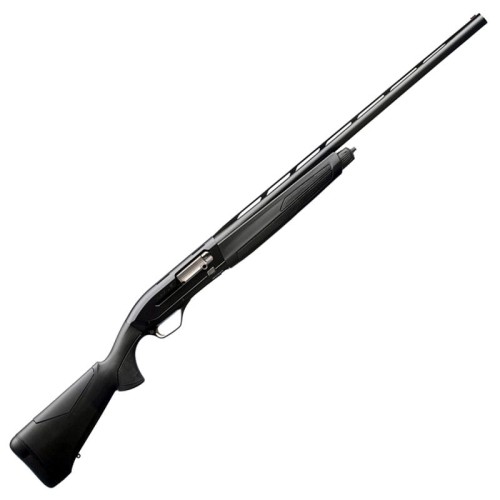 Browning Maxus 2 Composite Black – półautomat śrutowy czarny, pełne ujęcie z boku
