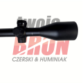 Luneta Zeiss Victory HT 3-12x56 – zbliżenie na obiektyw 56 mm oraz wieżyczki regulacyjne lunety celowniczej