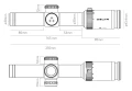 Luneta celownicza Delta Optical TITANIUM HD 1-6x24 4A-S