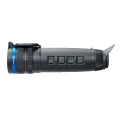 Pulsar Telos XP50 monokular w rzucie od góry na wprost, prezentacja rzędu czterech przycisków oraz skali zoomu.