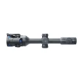 Pulsar Thermion Duo DXP55 luneta celownicza w rzucie z góry, prezentacja rozmieszczenia wieżyczek i przycisków kontrolnych.