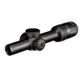 Luneta celownicza Vortex Strike Eagle 1-10x24 FFP 30 mm AO EBR-8 BDC MOA/MRAD widok od strony obiektywu