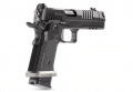 Pistolet Sig Sauer P211 GTO OR kal. 9 mm Para - zbliżenie na kurek i chwyt, widok z prawej strony