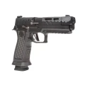 Pistolet Sig Sauer P320 Spectre Comp Blackout - widok z prawej strony pod kątem