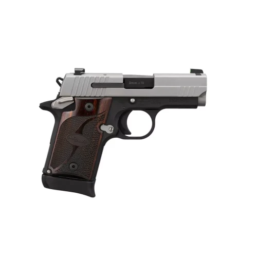 Pistolet Sig Sauer P938 Two-Tone - widok z prawej strony