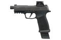 Pistolet Sig Sauer P365-XMACRO TACOPS BTAC - widok z tyłu pod kątem