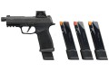 Pistolet Sig Sauer P365-XMACRO TACOPS BTAC - zestaw z magazynkami, widok pod kątem