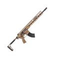 Karabinek Sig Sauer MCX Spear LT 16" - widok z prawej strony, kolba złożona
