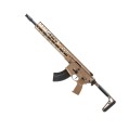 Karabinek Sig Sauer MCX Spear LT 16" - widok z prawej strony, kolba rozłożona