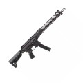 Karabinek Sig Sauer MPX 16" - widok z lewej strony, pełna sylwetka broni