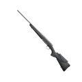 Sztucer Browning X-Bolt 2 Stainless Varitech Black – ujęcie z boku pod kątem, czarna kolba syntetyczna