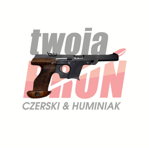 Pistolet Walther GSP, kal. 22LR - widok z przodu