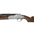 Strzelba Benelli 828U Steel BE.S.T. Limited Edition zbliżenie przedstawia lewą stronę komory zamkowej
