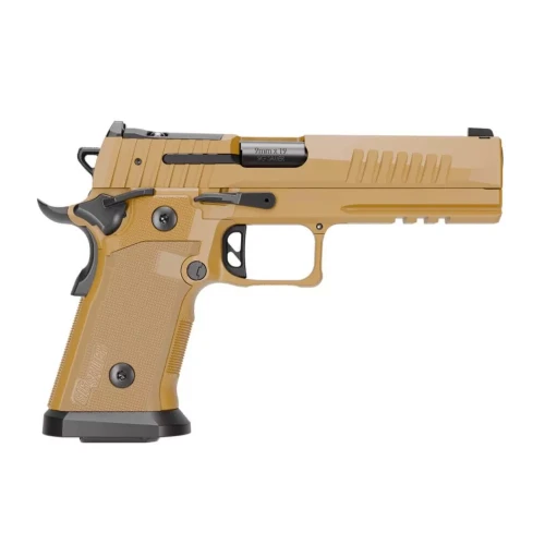 Pistolet Sig Sauer P211 GT5 OR Coyote - widok na prawy bok