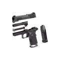 Pistolet Sig Sauer P211 GT4 OR - widok rozłożony, zamek, lufa, chwyt i magazynek