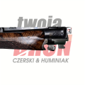 Ekspres górski Szymkowiak, kal. 243 Win.30R Blaser widok na grawerunek