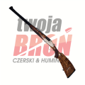 Ekspres górski Szymkowiak, kal. 243 Win.30R Blaser widok po skosie na lewy bok