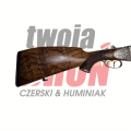 Ekspres górski Szymkowiak, kal. 243 Win.30R Blaser widok na tylną część kolby