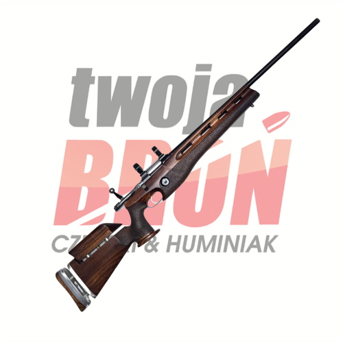 Karabin CZ 527 FS kal. .223 Rem  widok po ukosie na prawy bok