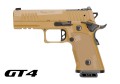 Pistolet Sig Sauer P211 GT4 OR Coyote - widok z lewej strony z oznaczeniem modelu GT4
